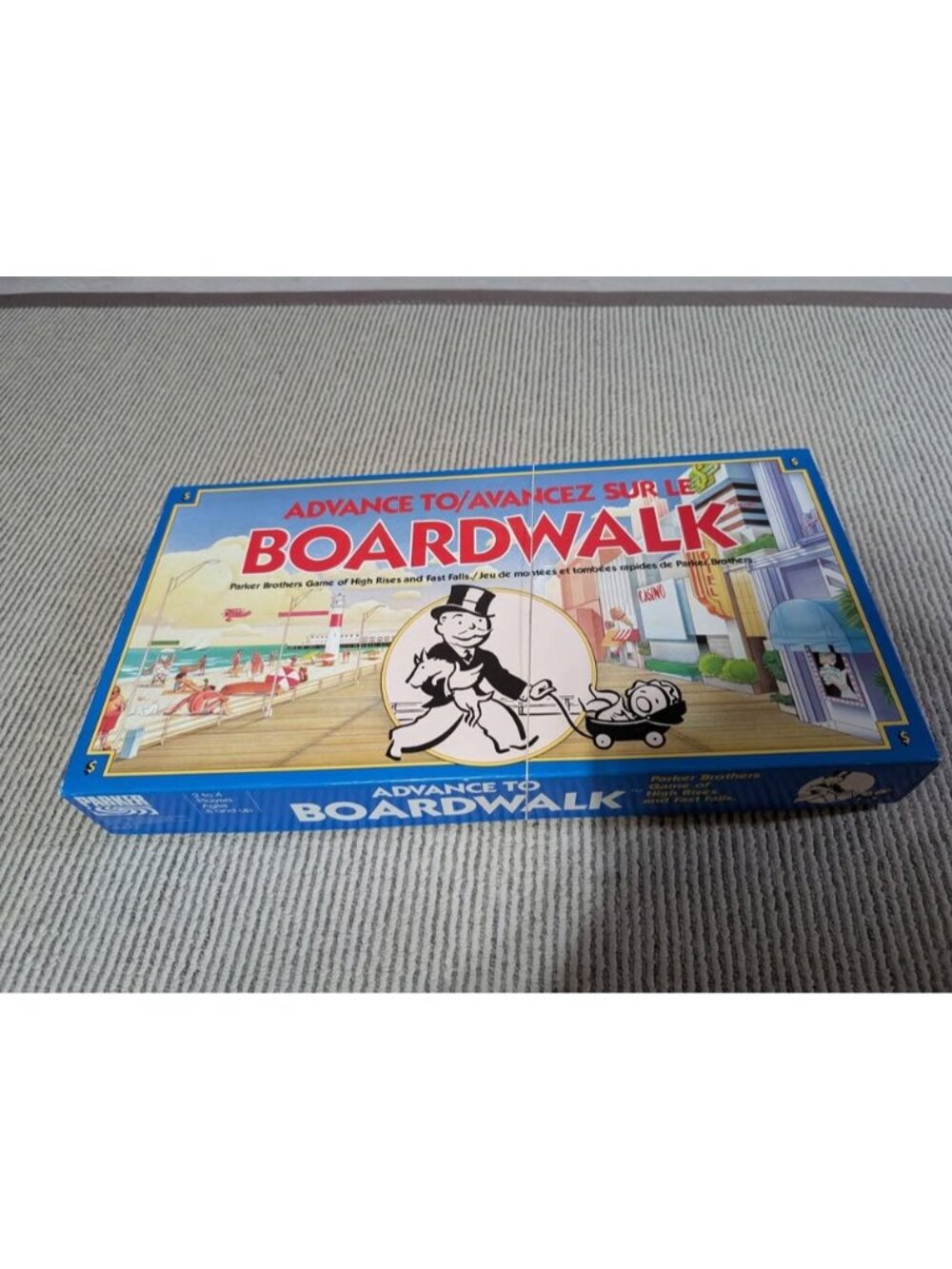 Parker Brothers Advance to Boardwalk Board Game